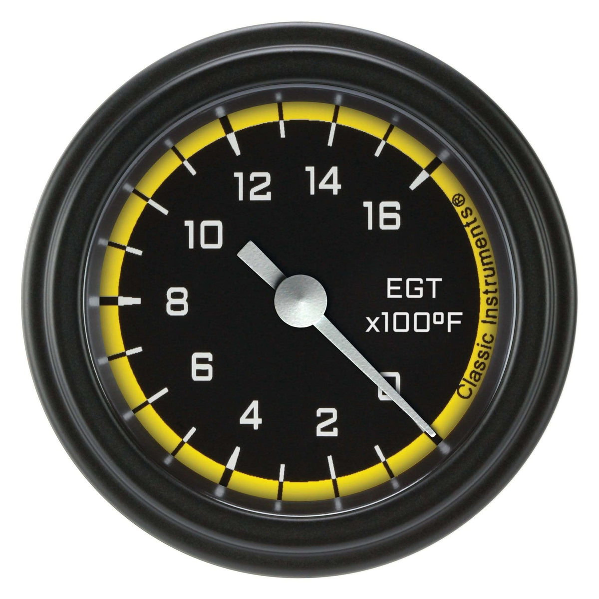 Classic Instruments Exhaust Gas Temperature Gauge,Full Sweep 2 1/8" Diameter - AX198YBLF