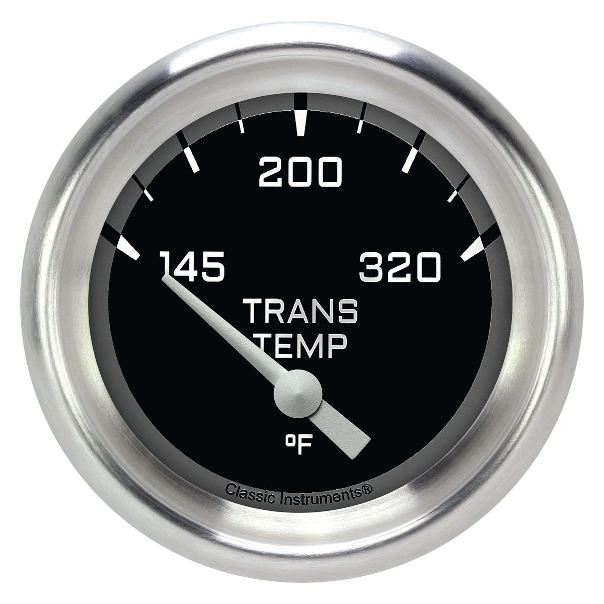 Classic Instruments Transmission Temperature Gauge,Short Sweep 2 5/8" Diameter - AX227GAPF