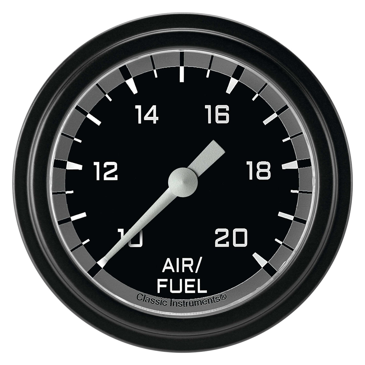 Classic Instruments Air Fuel Ratio Gauge,Full Sweep 2 5/8" Diameter - AX394GBLF