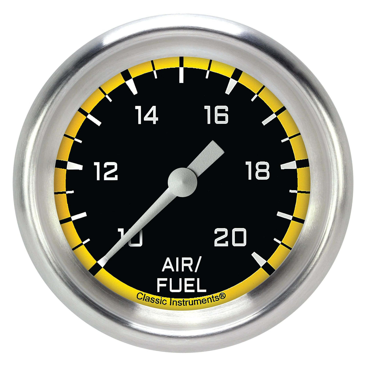 Classic Instruments Air Fuel Ratio Gauge,Full Sweep 2 5/8" Diameter - AX394YAPF