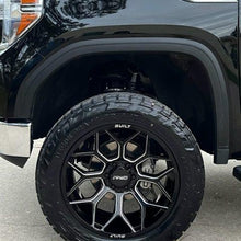Built Off-Road BTO-4 Wheel - 20x10, 5x127-5x139, Gloss Black Milled - 201010H-19BT04BM