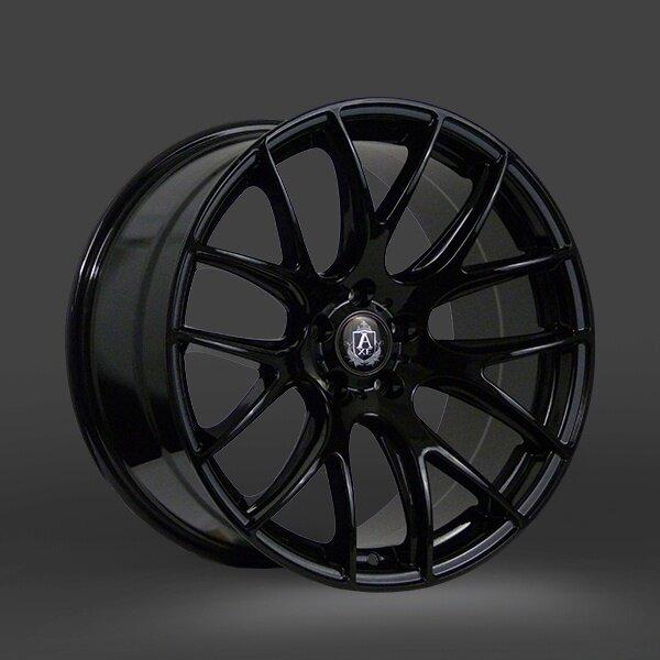 Lenso 05-2014 Mustang 18x8 Axe CS Lite Wheel (Gloss Black)