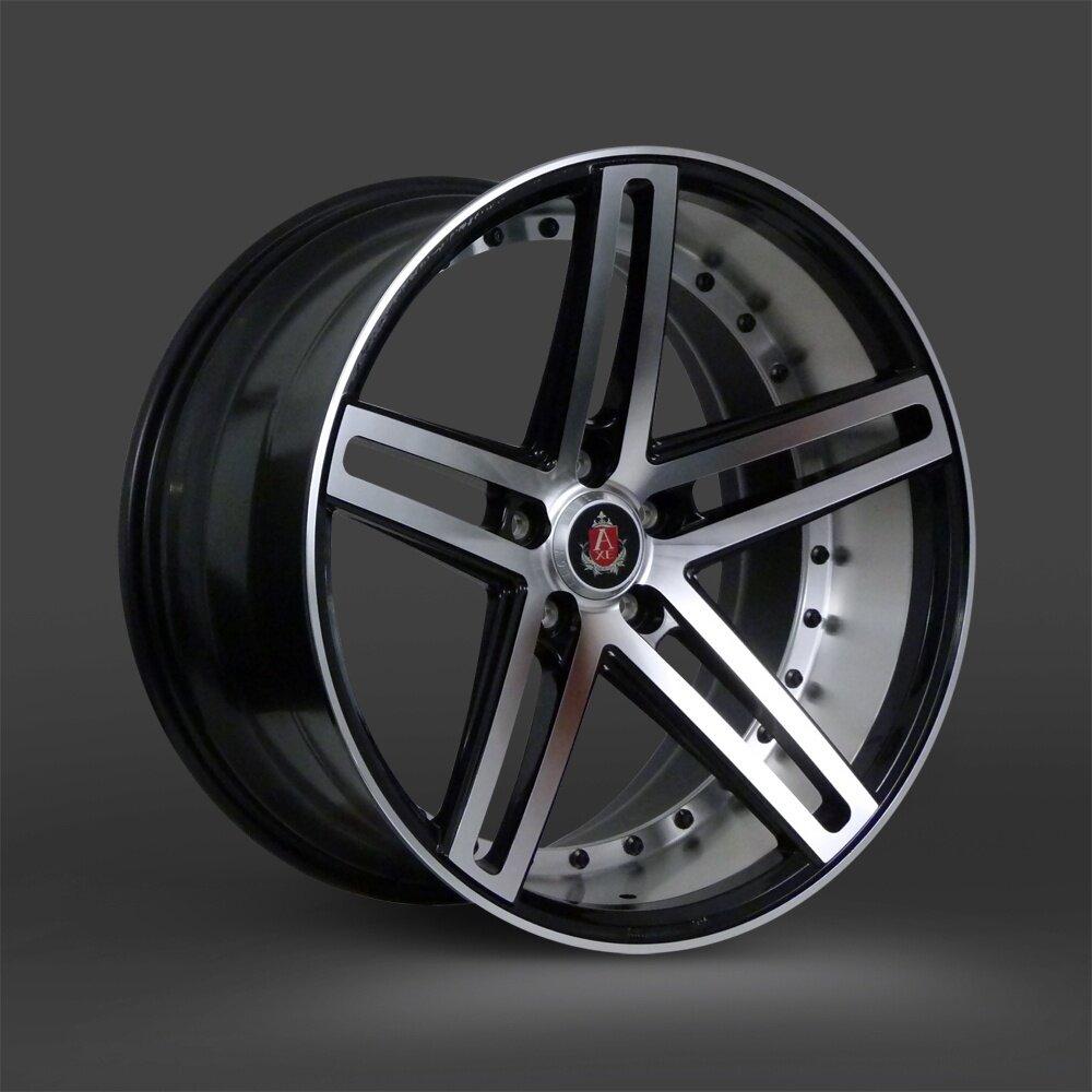 Lenso 05-2014 Mustang 20x8.5 Axe EX20 Wheel (Gloss Black / Polished)