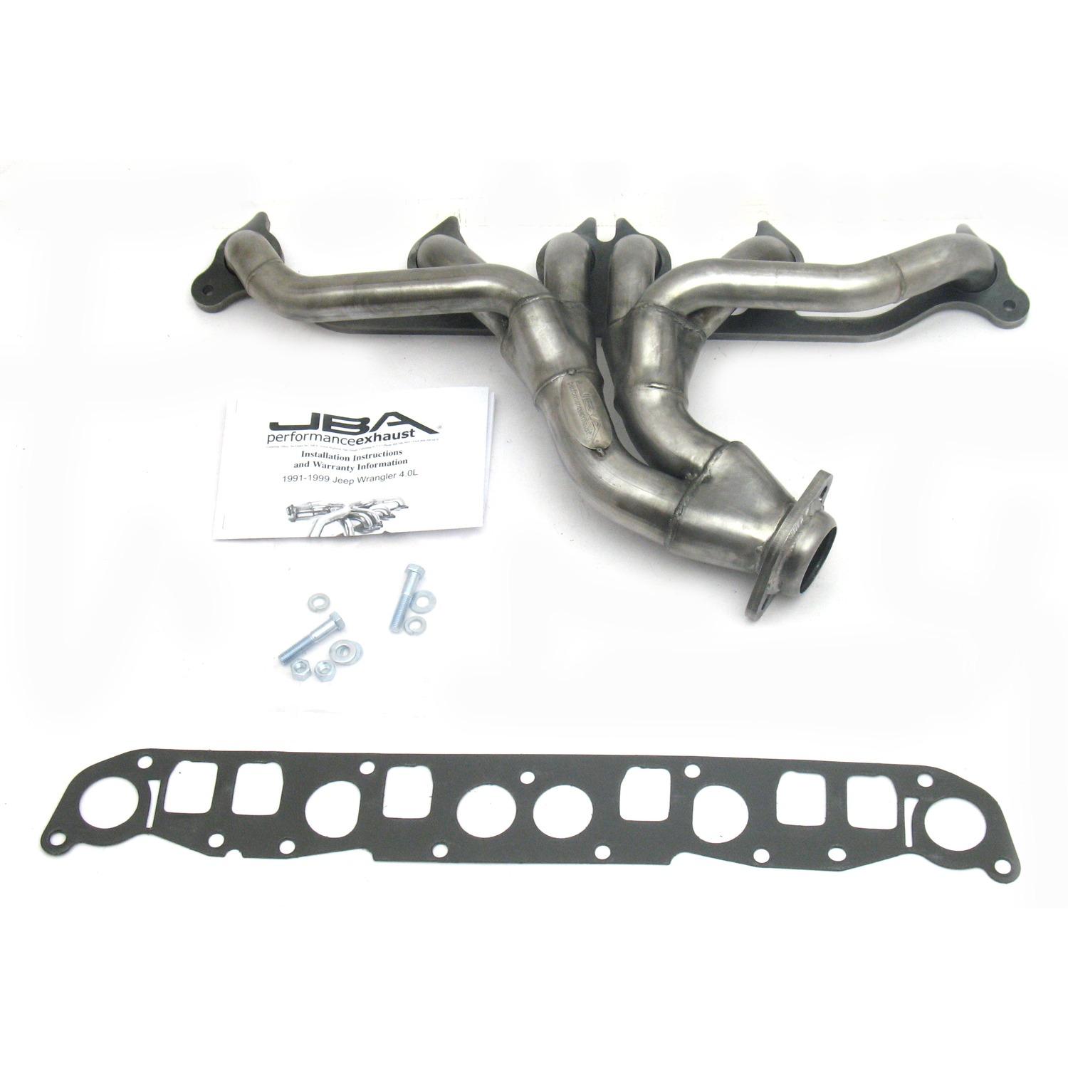 JBA 91-99 Jeep Wrangler/Cherokee 4.0L (1991-1999 Wrangler) - 1526S