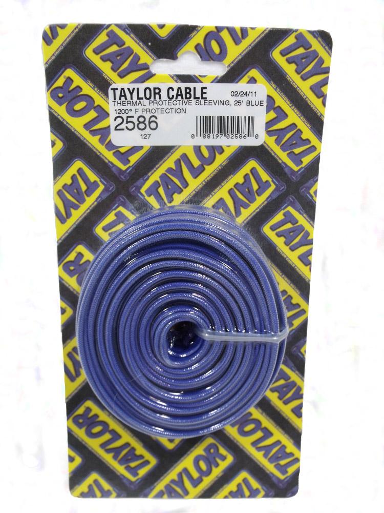 TAYLOR CABLE Thermal Protective Sleeving blue - 2586