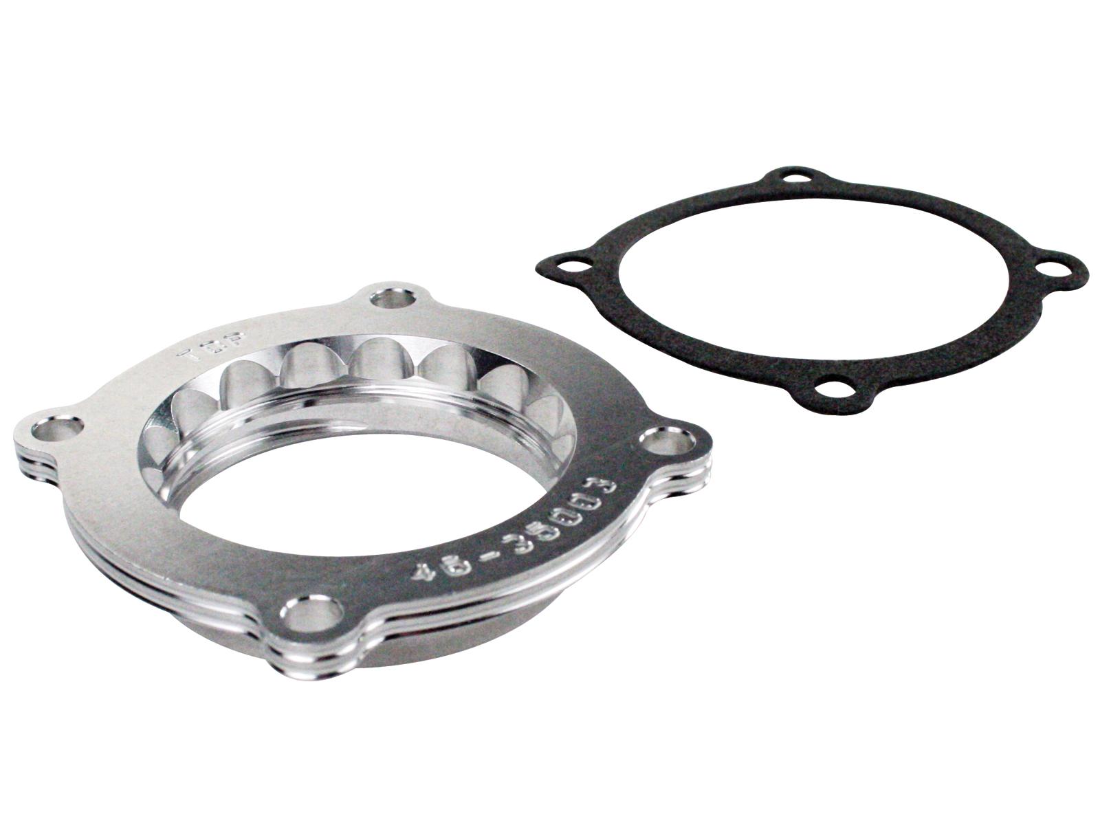 AFE Silver Bullet Throttle Body Spacer Kit (2011-2021 Durango, Durango, Durango, Wrangler JK, Grand Cherokee, Grand Cherokee, Wrangler) - 46-35003