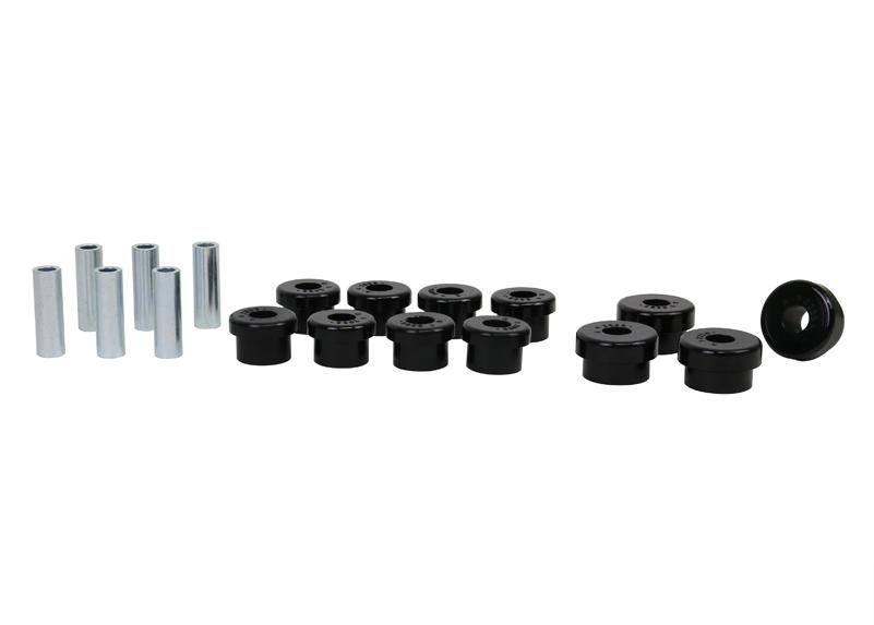 Whiteline Performance Control Arm Lower Rear Inner And Outer Bushing Suits Models With Forged Arm Includes Shock Absorber To Control Arm Bushings Whiteline (1988-2001 Civic, CRX, Integra) - W62005