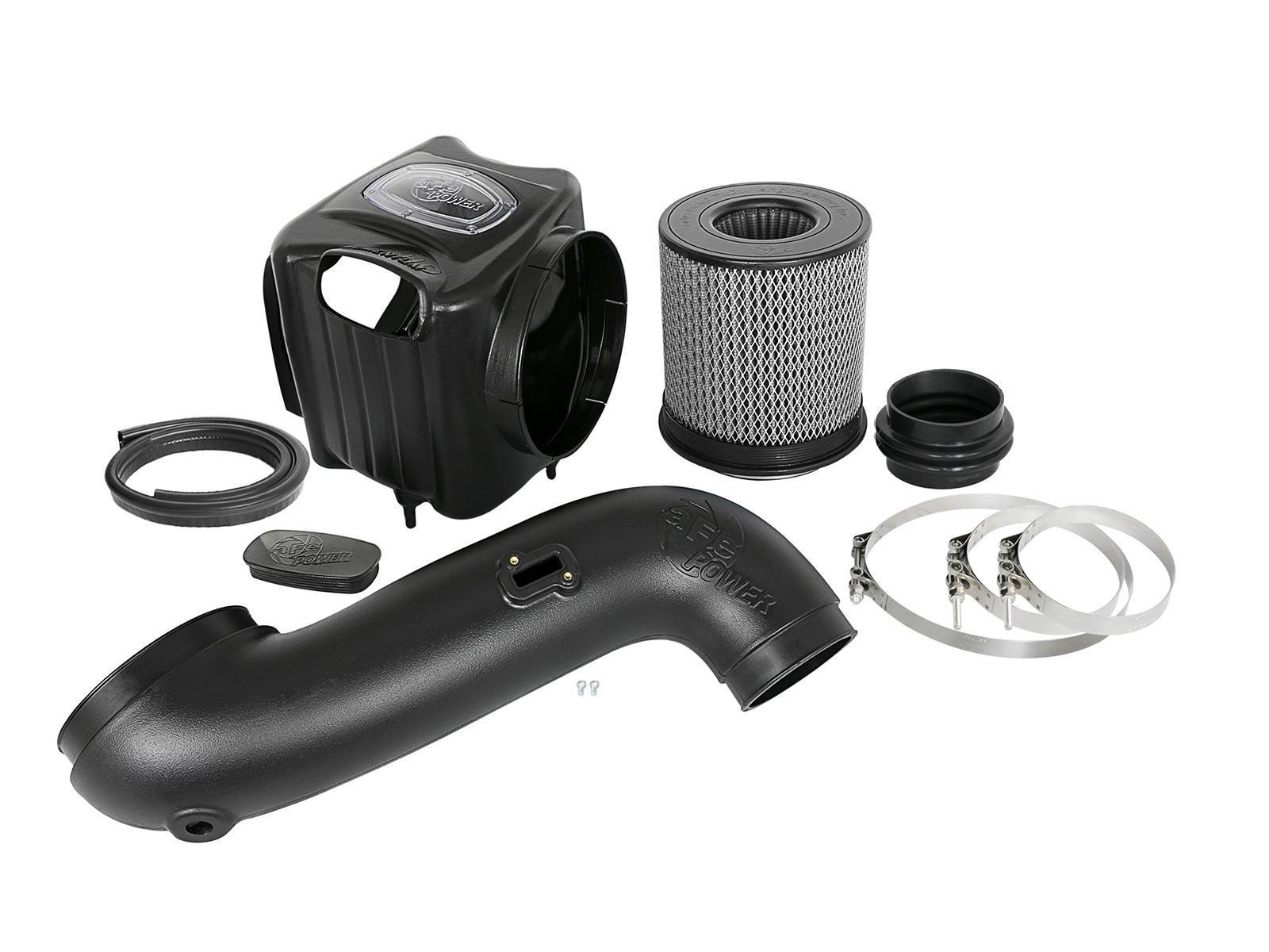 AFE Momentum HD Cold Air Intake System w/ Pro DRY S Media (2007-2010 Silverado 2500 HD, Silverado 3500 HD, Sierra 2500 HD, Sierra 3500 HD) - 51-74004