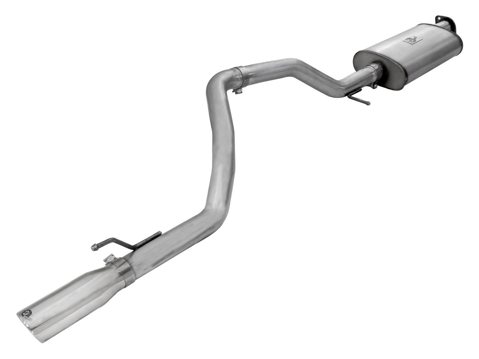 AFE MACH Force-Xp 3 IN 409 Stainless Steel Cat-Back Exhaust System (2006-2009 Commander, Commander, Commander, Commander) - 49-48052