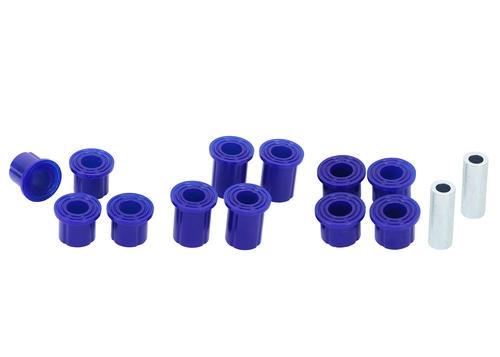 SuperPro Nissan Frontier D40 Leaf Spring & Shackle Bushing Kit (2005-2021 Equator, Frontier) - KIT141K