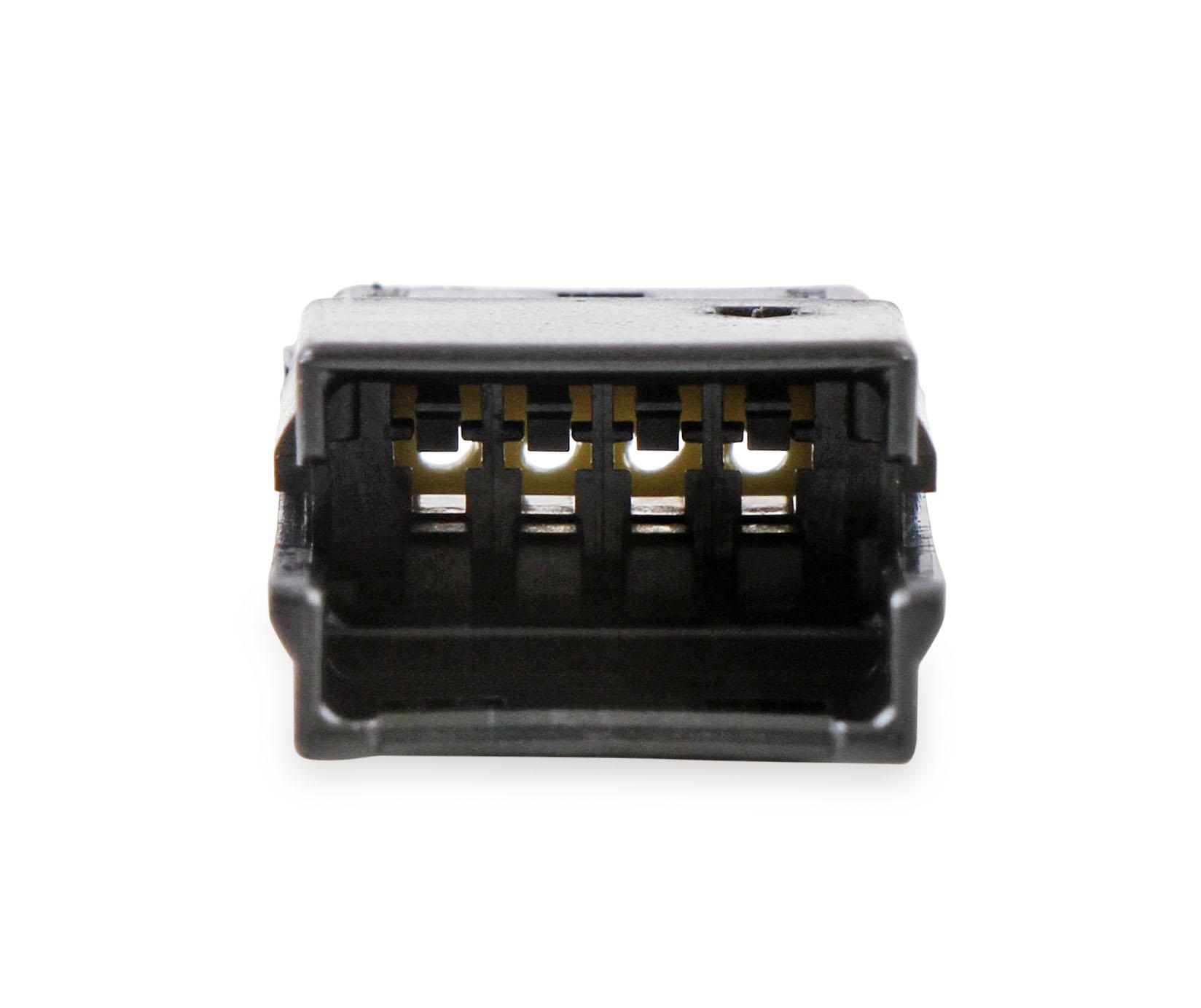 Holley 4 Pin CAN Connector Harness Side.  - 570-229