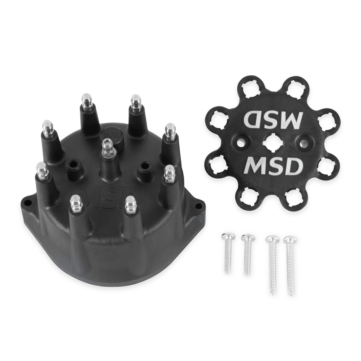 Black Distributor Cap for PN 8570, 8545, 8546.  - 84313