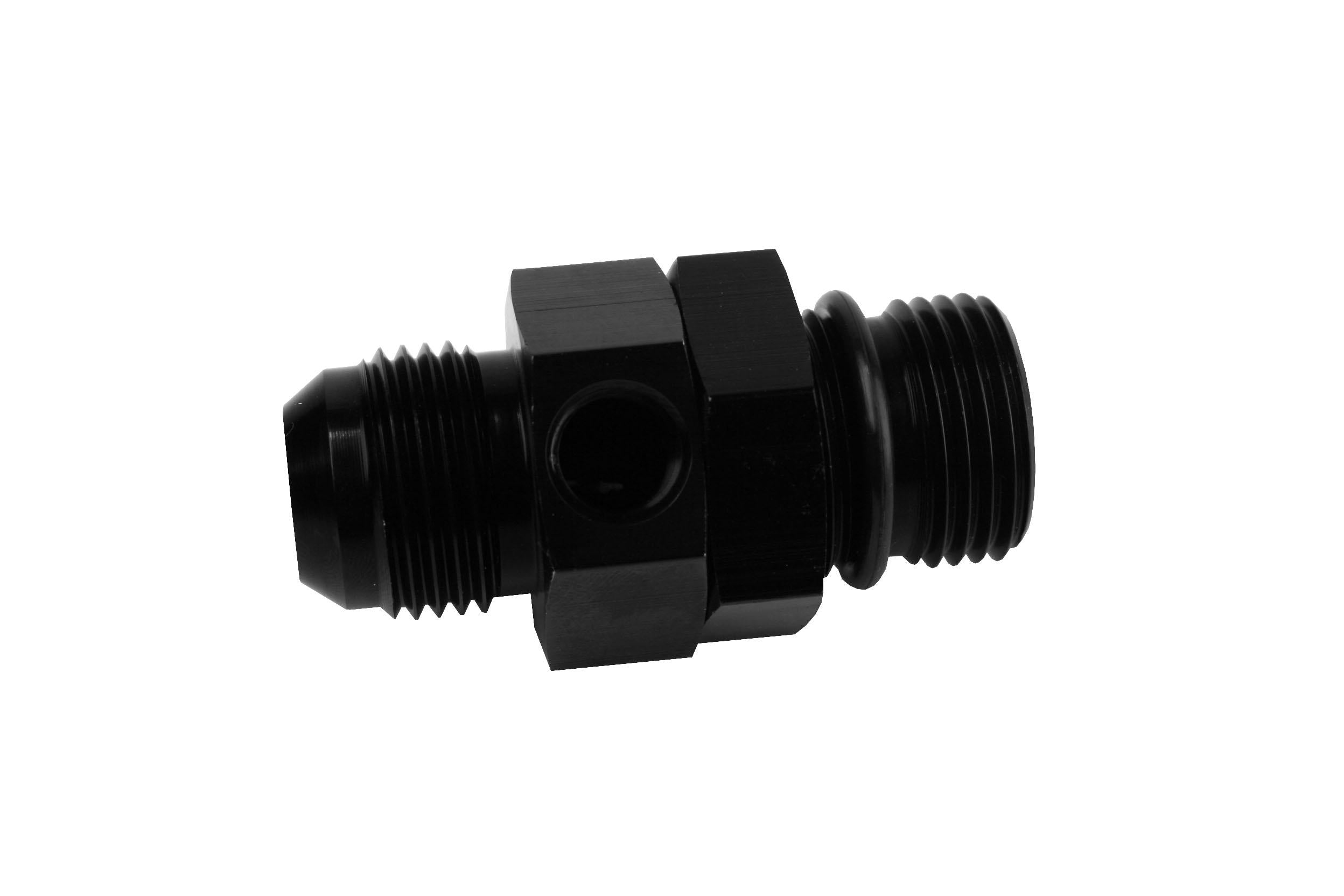 Aeromotive Orb-10 To An-10 In-Line Gauge Adapter - 15696