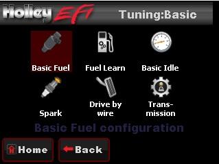 Holley Efi 553-108 Holley Efi 3.5 Touch Screen Lcd