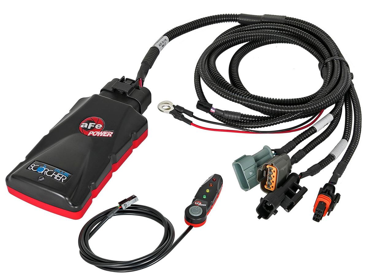 AFE SCORCHER BLUE Power Module (2018-2019 Ford F-150 V6-3.0L (td)) - 77-83028