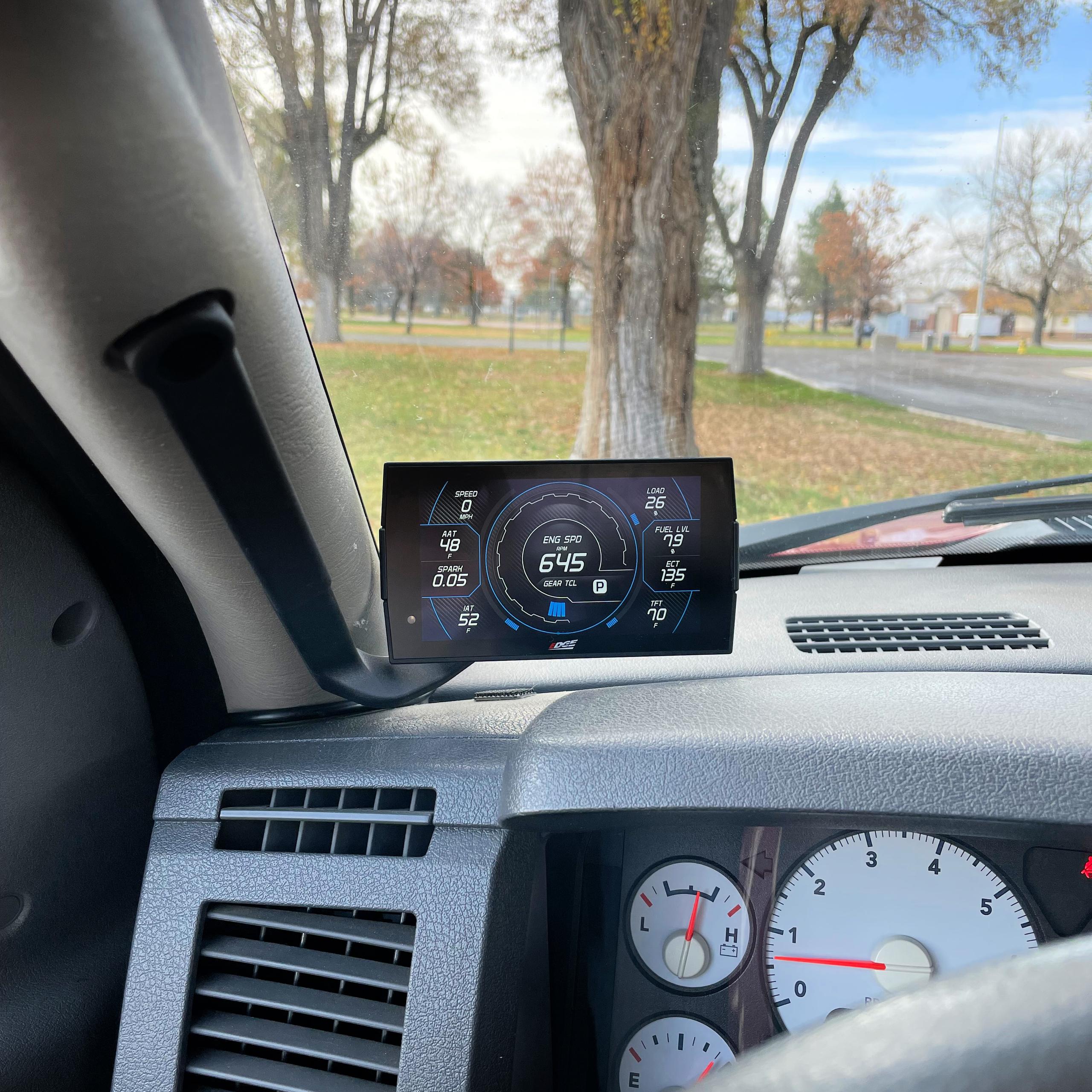 Edge Products A-Pillar Display Mount (2006-2009 Ram 1500, Ram 2500, Ram 3500) - 38600
