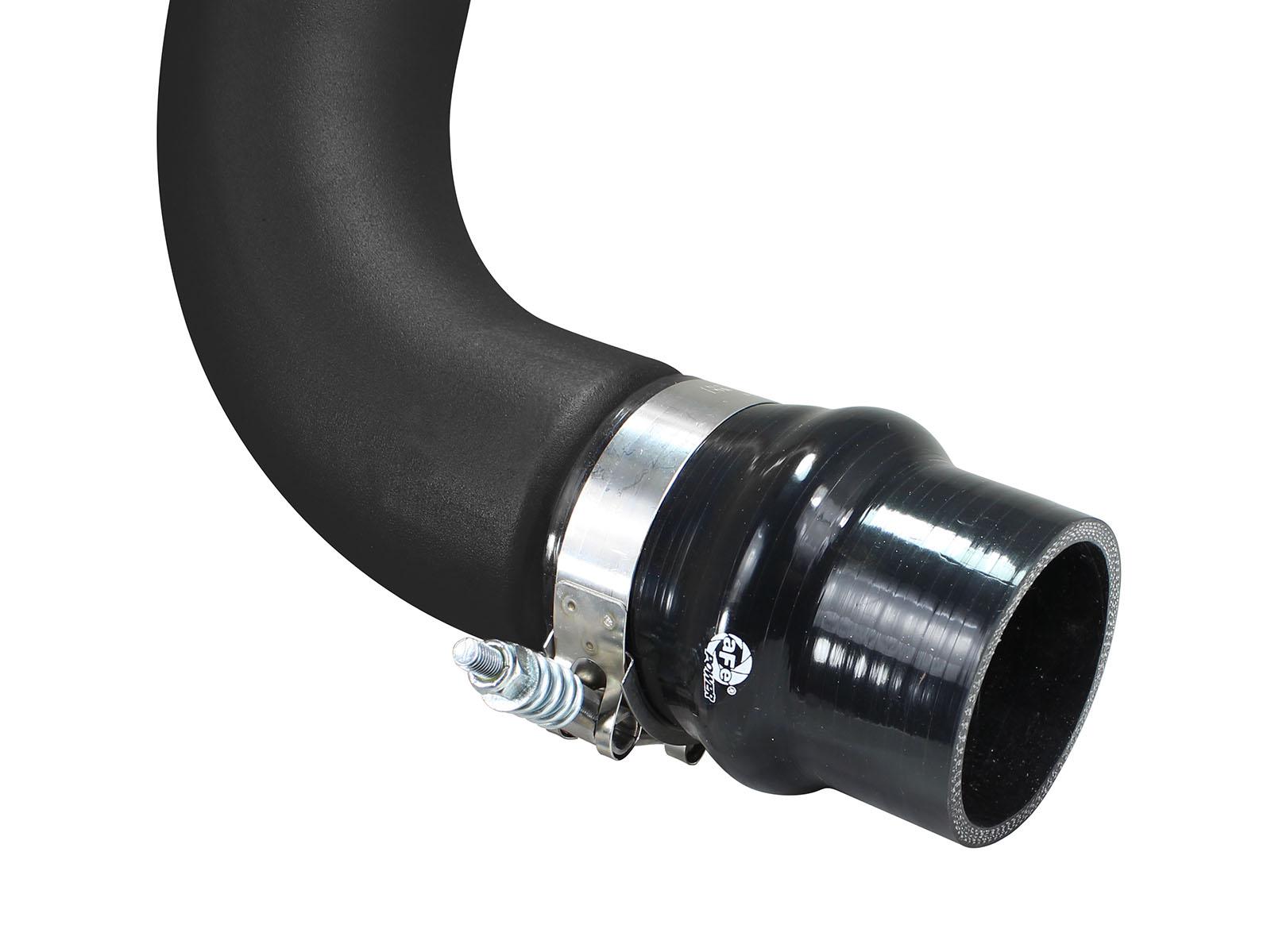 AFE BladeRunner 3 IN Aluminum Hot and Cold Charge Pipe Kit Black (2002-2004 Silverado 2500 HD, Silverado 3500, Sierra 2500 HD, Sierra 3500) - 46-20045