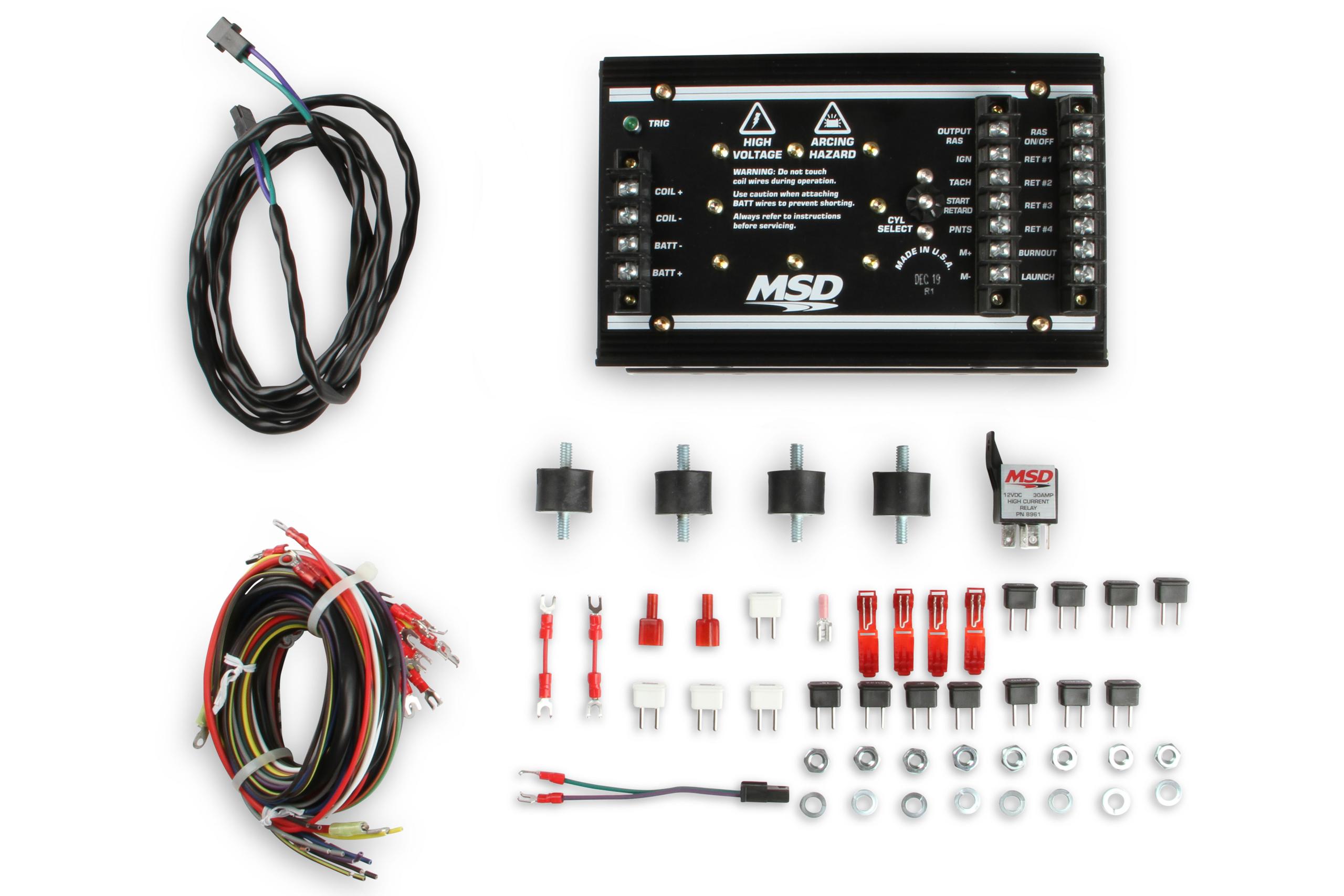 Msd 7330 Msd 7Al-3, Pro Drag Race Ignition, 8-Cyl.
