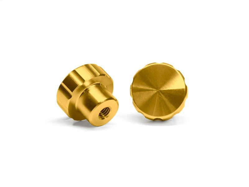 WeatherTech Colored Billet Knobs-Gold