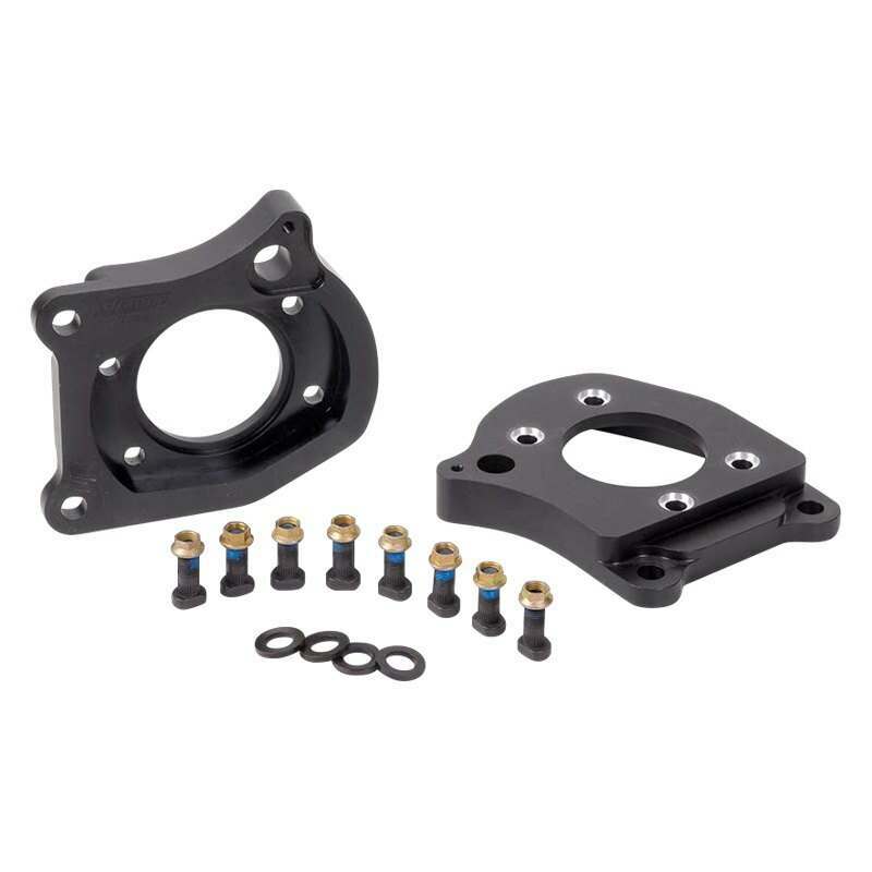 Strange Engineering Caliper brkts- adapts 94-04 Cobra brakes to LBF ends (F = 2.5) (pair) - B1706MCC