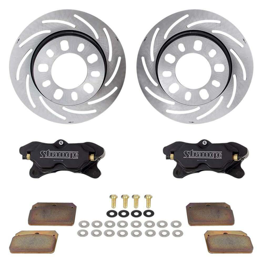 Strange Engineering Steel brake kit for 2 piece axles /hard pads /no caliper mounts - B1711NBM