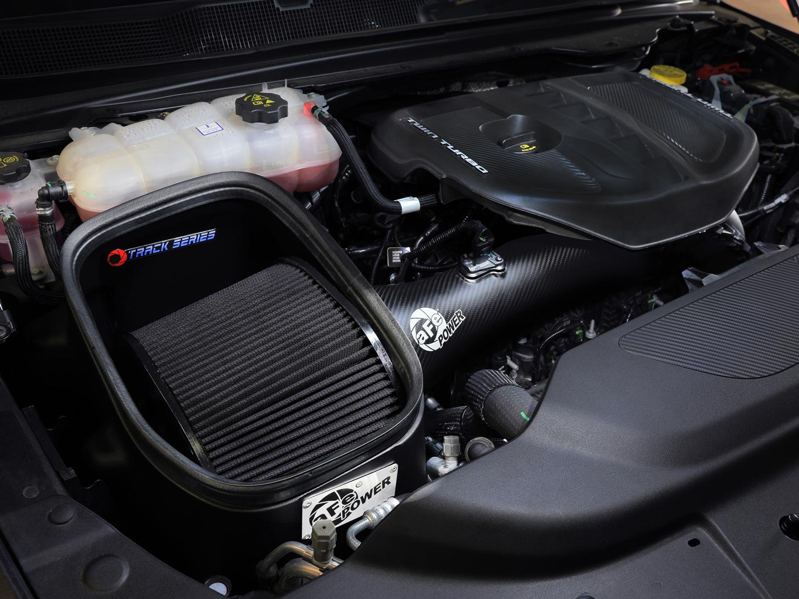AFE Track Series Carbon Fiber Intake System w/ Pro 5R Filter (2025-2026 1500 RHO) - 57-10032K