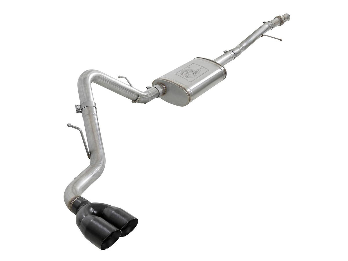 AFE Cat-Back Exhaust System (2019-2020 GM Trucks V6-4.3L/V8-5.3L) - 49-34106-B