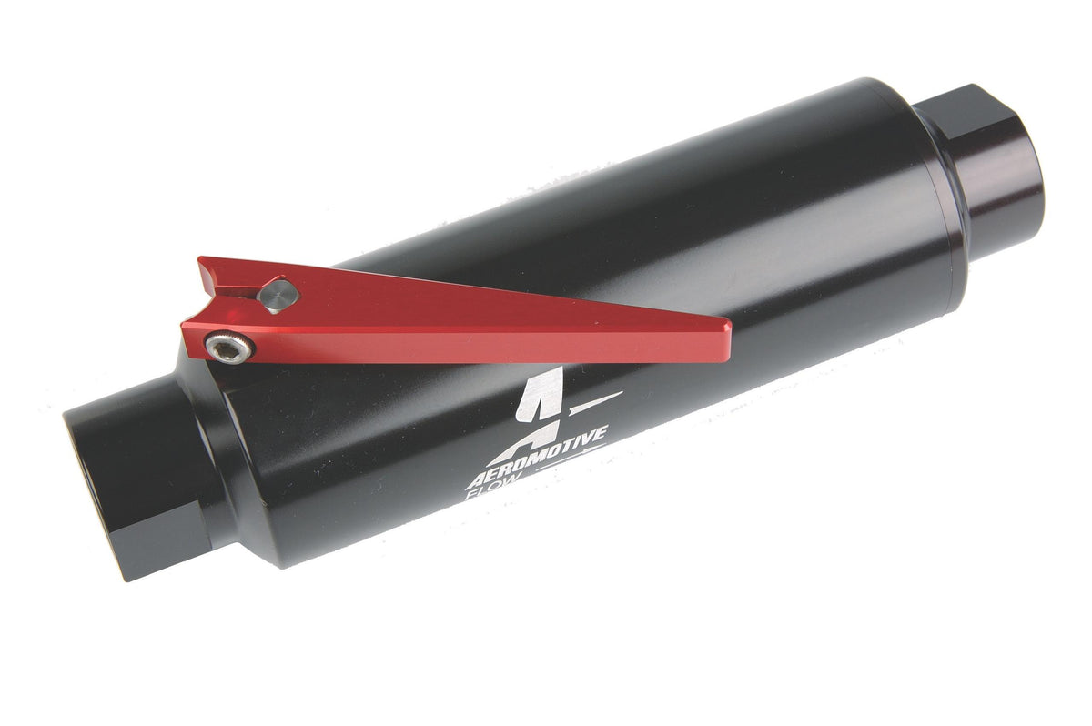 Aeromotive Orb-10 Shutoff Valve Fuel Filter - 12331