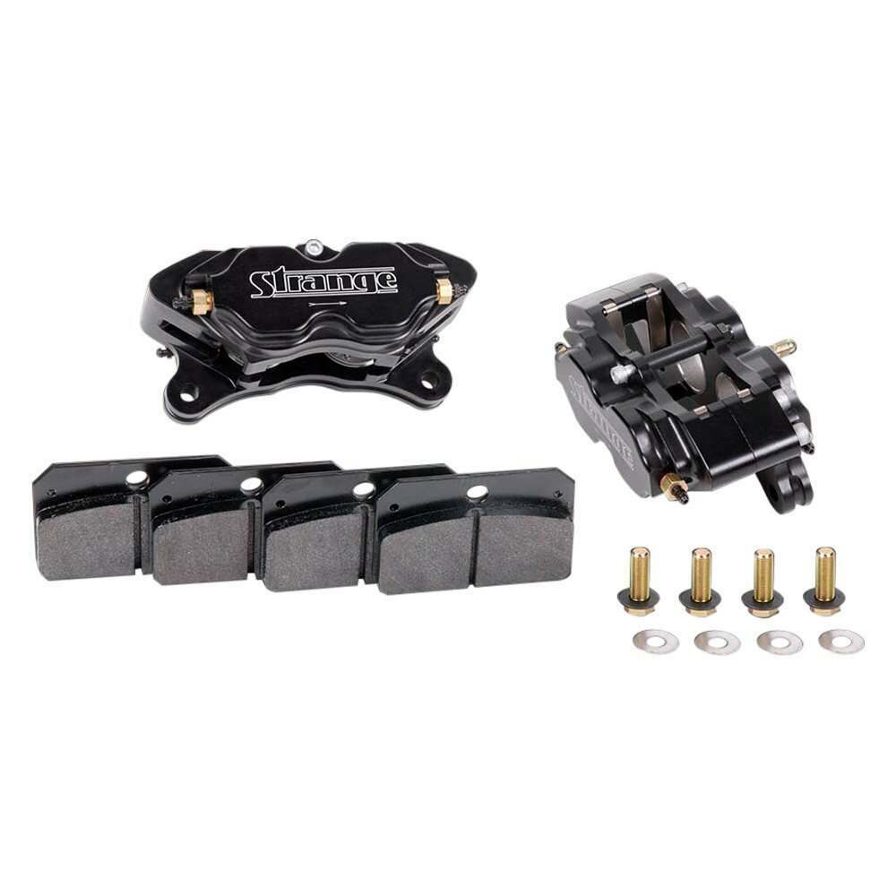Strange Engineering Strange four piston calipers with soft pads (pair) - B1850