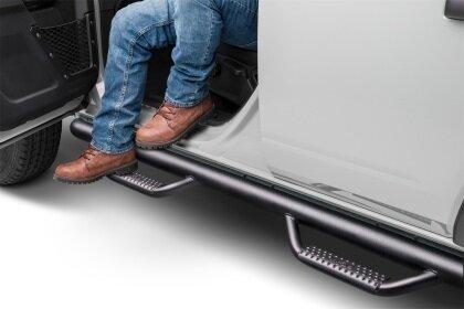 N-Fab Nerf Step System - Gloss Black (2021-2025 Ford Bronco 4DR) - F2172B