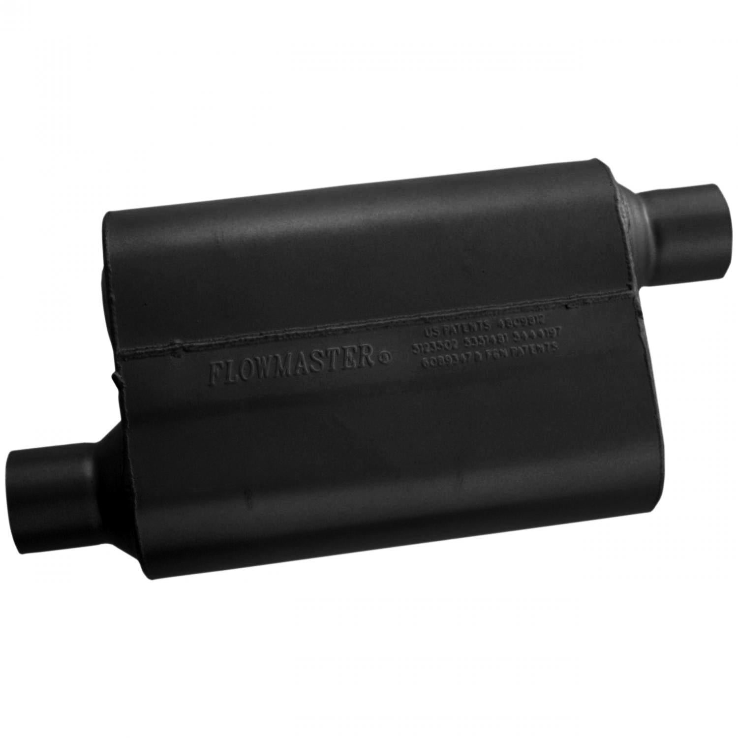 Flowmaster 40 Series Muffler - 2.50 Offset In / 2.50 Offset Out - Aggressive Sound