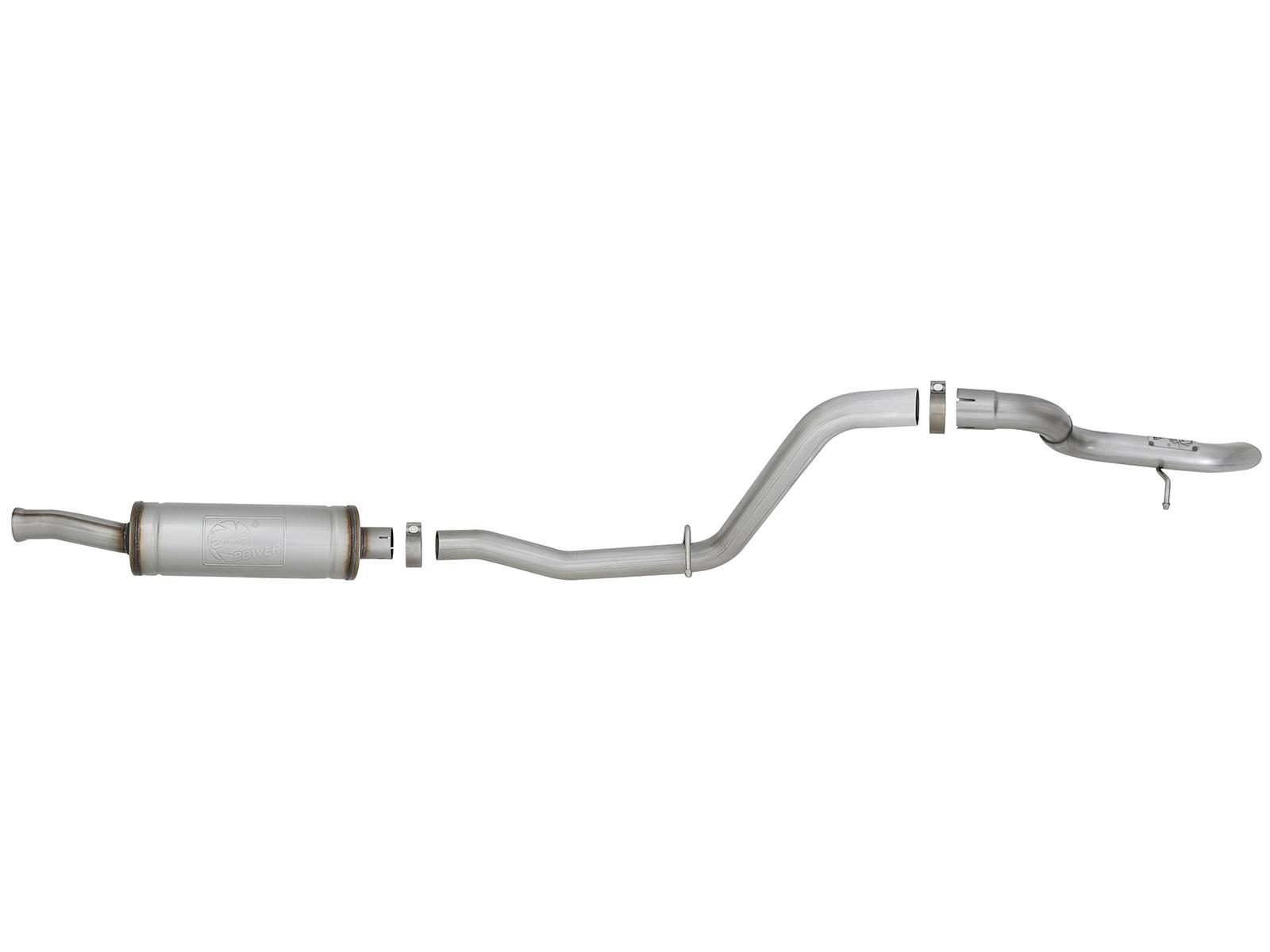AFE Cat-Back Exhaust System (2018-2020 Jeep Wrangler V6-3.6L) - 49-48065-1