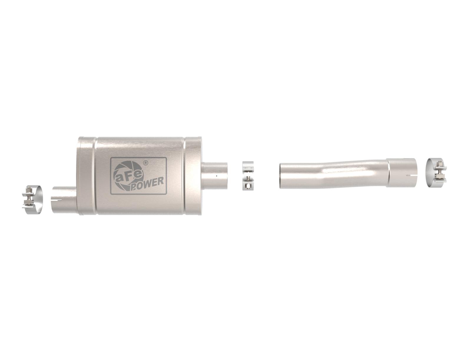 AFE Apollo GT Series 409 Stainless Steel Muffler Upgrade Pipe (GM Silverado/Sierra 1500 19-20 V8-5.3L) - 49C44121