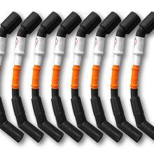 Kooks 11mm Spark Plug Wires (8 pc. Set). Orange with Black Boots. LSX Car - 750203