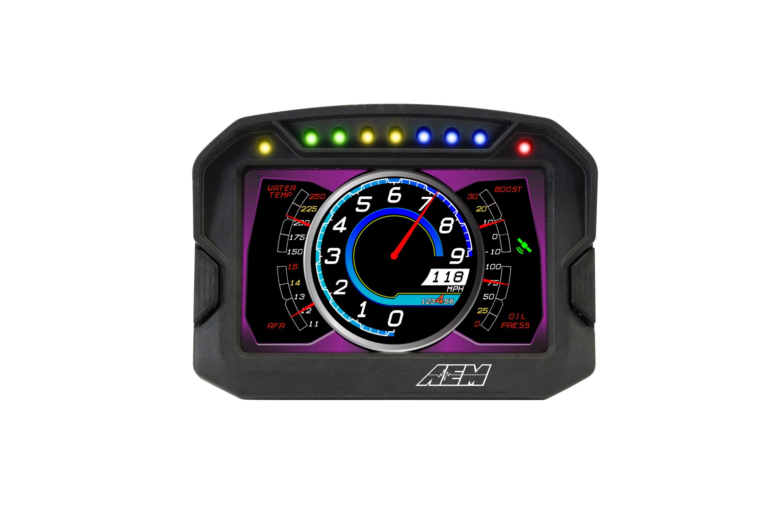 AEM Display Kit, CD-5 Carbon - 30-5600