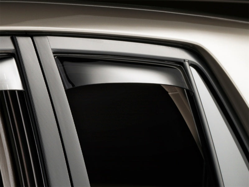 WeatherTech 03-09 Toyota 4Runner Rear Rear Side Window Deflectors-Dark Tint