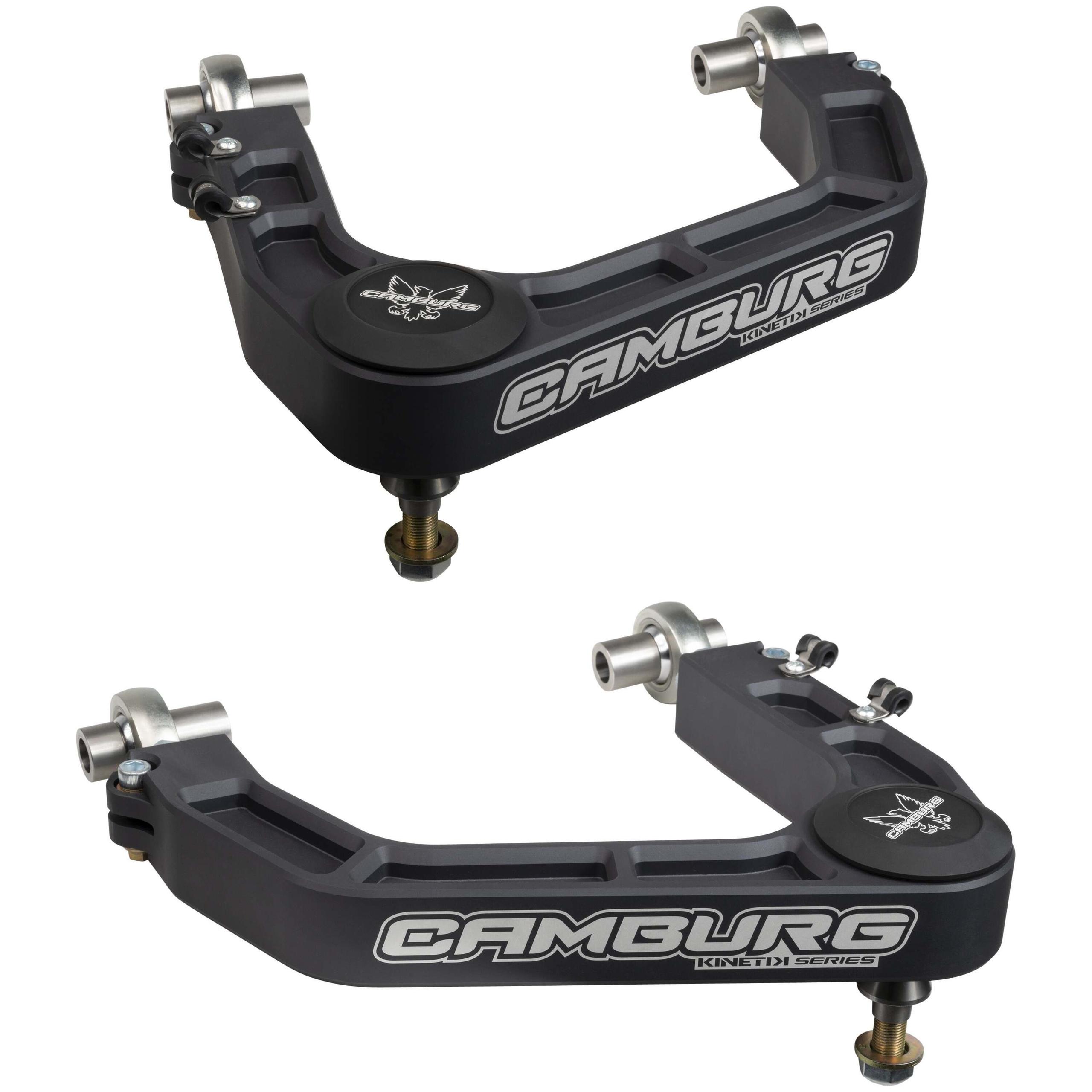Camburg Kinetik V2 Performance Billet Uniball Upper Arms (2007-2022 Tundra, Sequoia) - CAM-310187-GRY