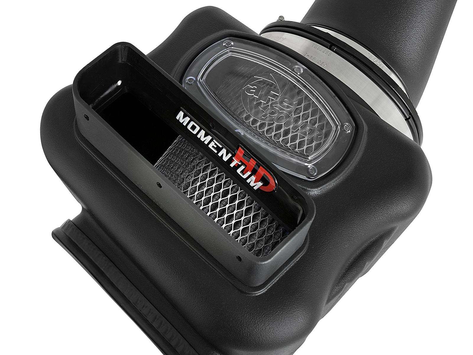 AFE Momentum HD Cold Air Intake System w/ Pro DRY S Media (2017-2019 Silverado 2500 HD, Silverado 3500 HD, Sierra 2500 HD, Sierra 3500 HD) - 51-74008