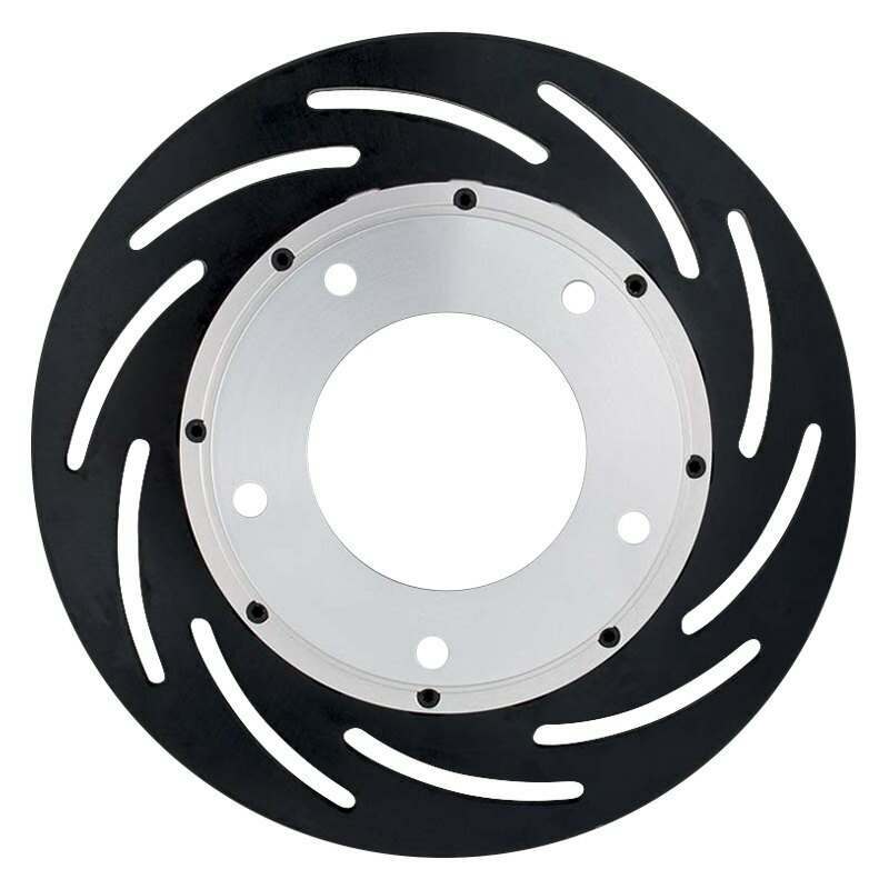 Strange Engineering 2 pc L/W slotted 10" rotor assembly / RH / 1" offset (each) - B2786R