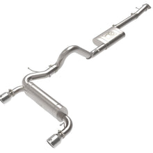 AFE 49-33138-P Vulcan 3" to 2.5" 304 Stainless Steel Cat-Back Exhaust System w/ Polished Tip (2021-2025 Bronco)
