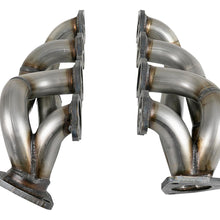AFE Twisted Steel 1-3/4 IN 304 Stainless Steel Short Tube Header (GM Silverado/Sierra 1500 19-24 V8-5.3L/6.2L) - 48-34134