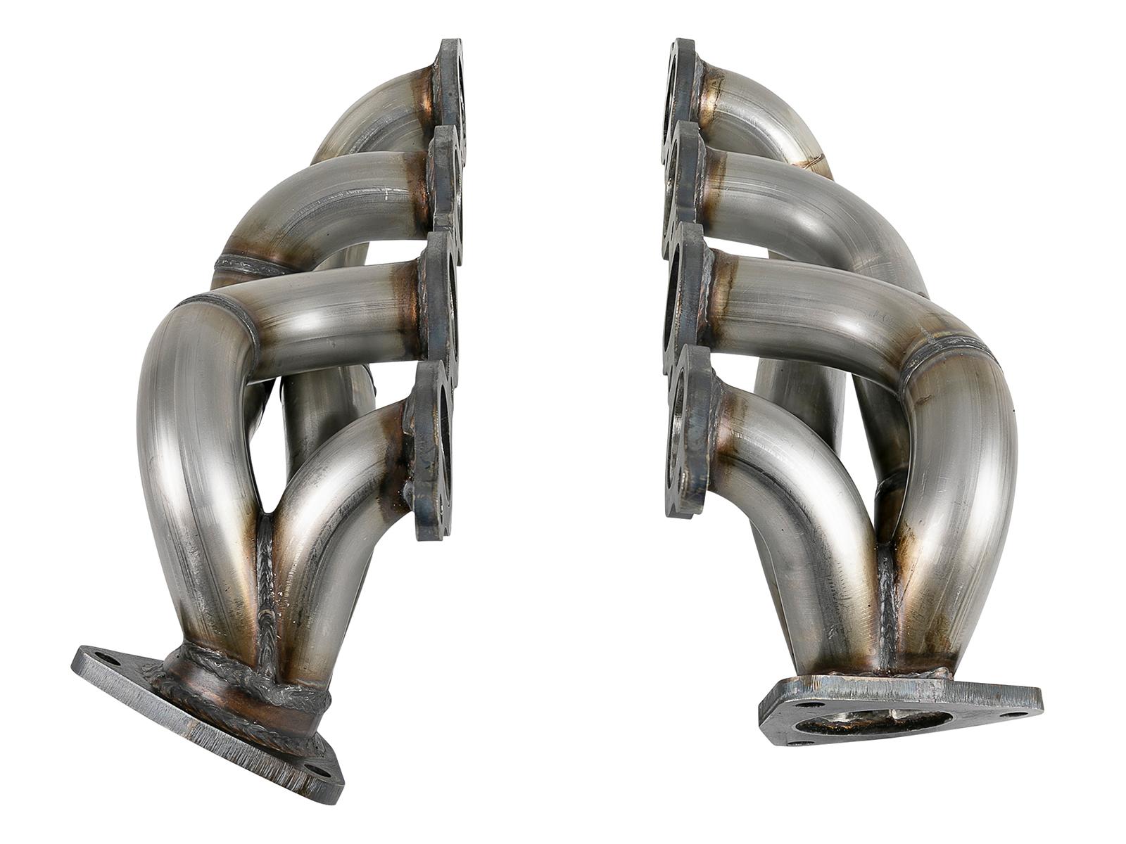 AFE Twisted Steel 1-3/4 IN 304 Stainless Steel Short Tube Header (GM Silverado/Sierra 1500 19-24 V8-5.3L/6.2L) - 48-34134