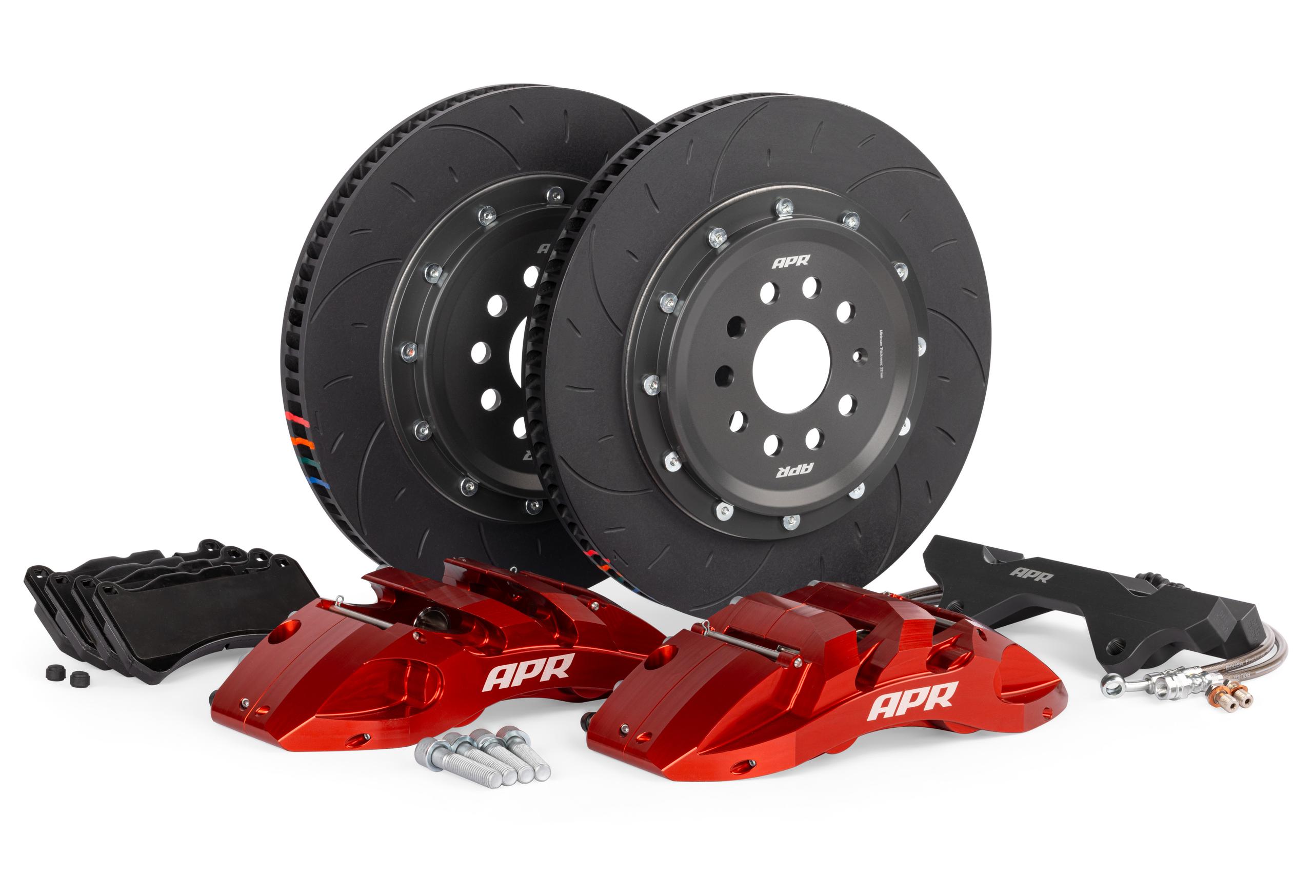 APR 370x34mm 6-Piston Big Brake Kit - Front - Red - (8Y RS3) (2022-2024 RS3) - BRK00068