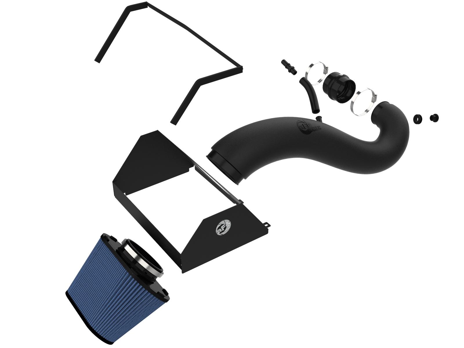 AFE Rapid Induction Cold Air Intake System w/ Pro 5R Media (2019-2021 1500, 1500) - 52-10002R