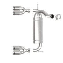 AFE Axle-Back Exhaust System (2007-2018 Jeep Wrangler V6-3.6/3.8L) - 49-38086-P