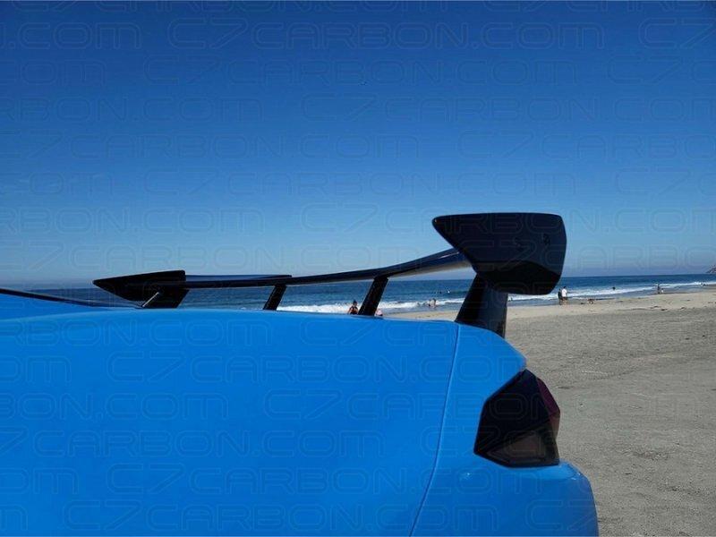 C7 Carbon C8-3A-4 Carbon Flash High Wing OEM Style (2020 Corvette C8)