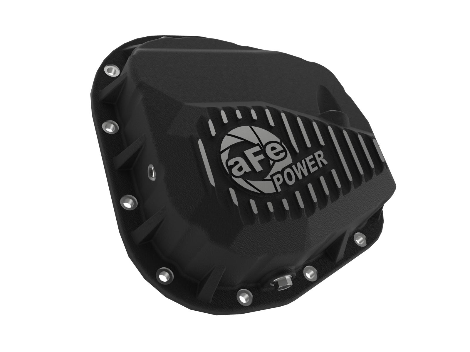 aFe Pro Series Rear Differential Cover - Black w/ Machined Fins (1997-2022 Ford F-150 / Raptor) -  46-71320B