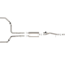 AFE Gemini XV Cat-Back Exhaust System w/ Cutout (2019-2021 Silverado 1500, Silverado 1500, Sierra 1500, Sierra 1500) - 49-34138