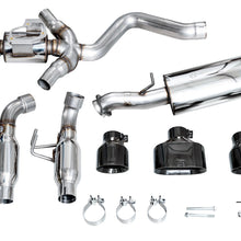 AWE Touring Edition Exhaust for GR Corolla - Diamond Black Tips - 3015-53472