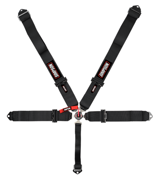 Simpson Racing 3" Camlock Harness - 29110BKHL1X